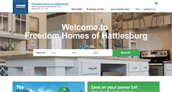 Desktop Screenshot of freedomhattiesburg.com